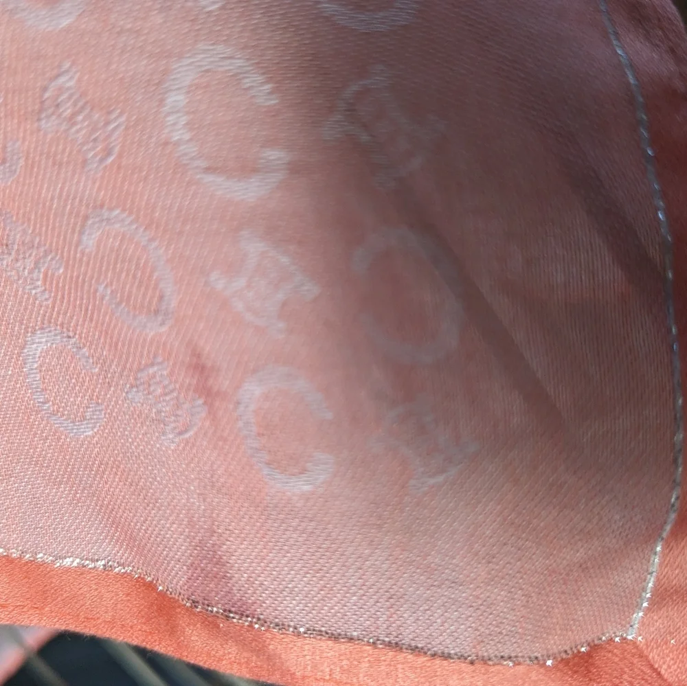 Celine Vintage Handkerchief Woven Fabric